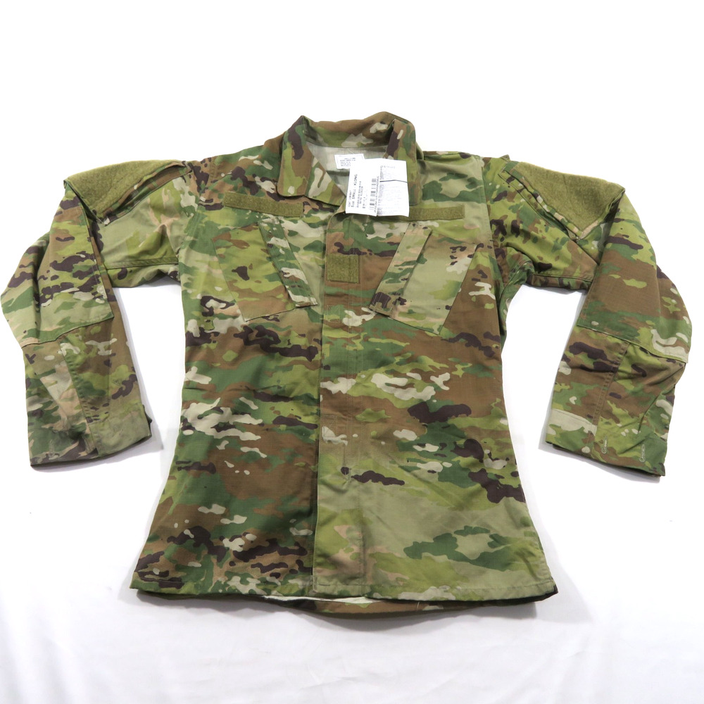 Military Combat Uniform Coat Greens Browns Zip Sz Unisex S X-Long New Insect